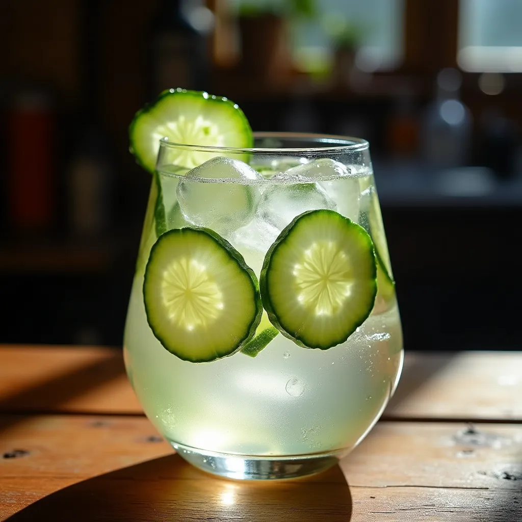 Gin tonic au concombre