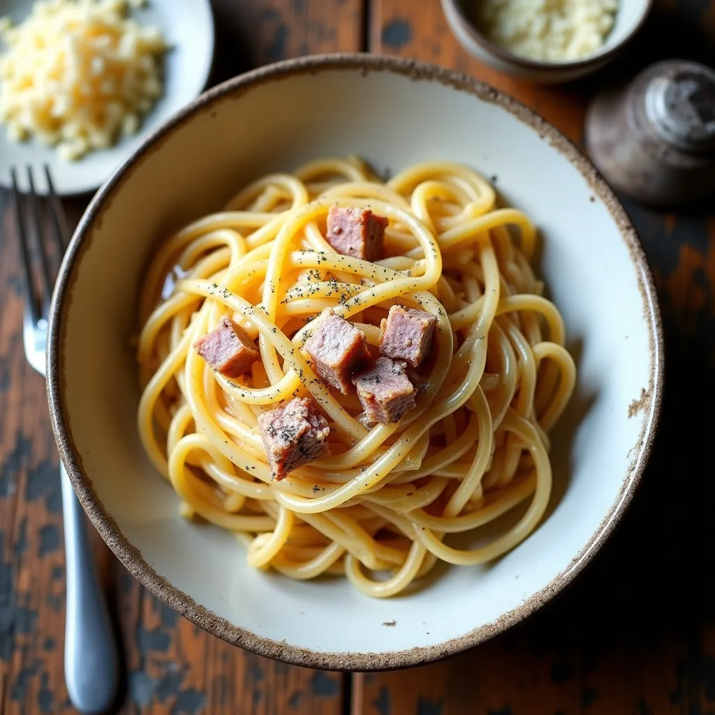 Pâtes à la carbonara