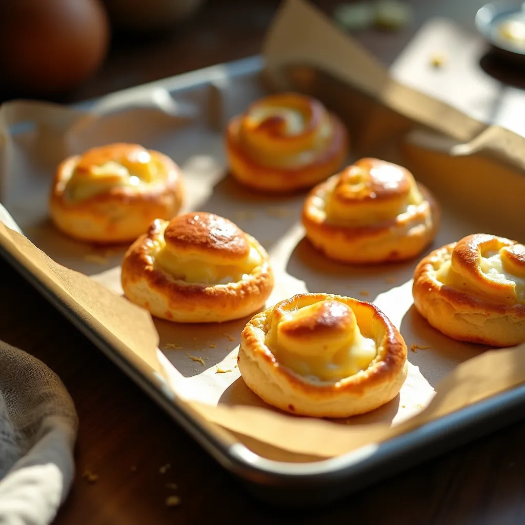 Mini feuilletés au fromage